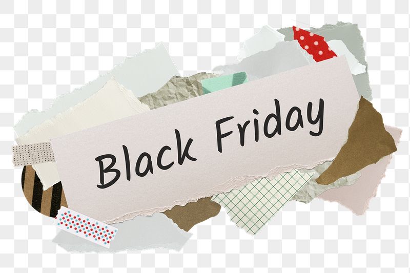 Black Friday png word sticker, | Free PNG - rawpixel