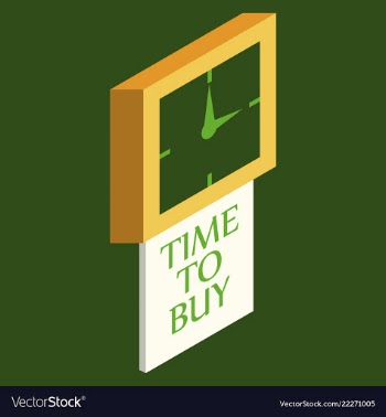 Black friday sale analog clock design vector image