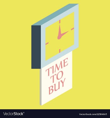 Black friday sale analog clock design vector image