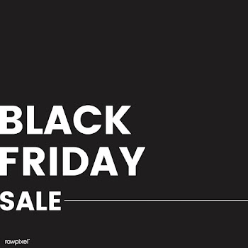 Black Friday sale announcement sign vector | Free stock vector - 512110