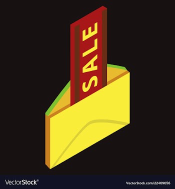 Black friday sale banner isometric image vector image