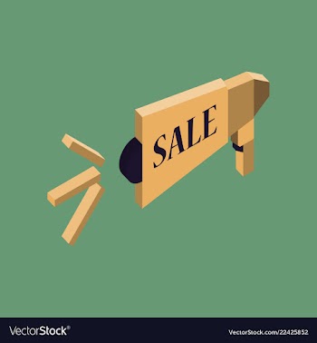Black friday sale banner isometric image vector image