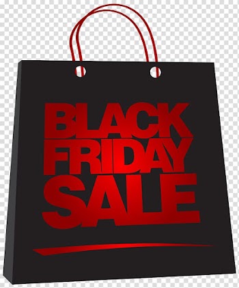 Black friday sale paper bag illustration, Black Friday Sales Bag , Black Bag Black Friday Sale transparent background PNG clipart