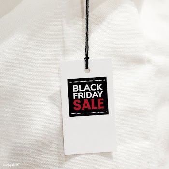 Black Friday sale tag | Free stock psd mockup - 555877