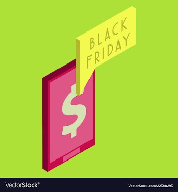 Black friday sale tag offer bannersale clearance vector image