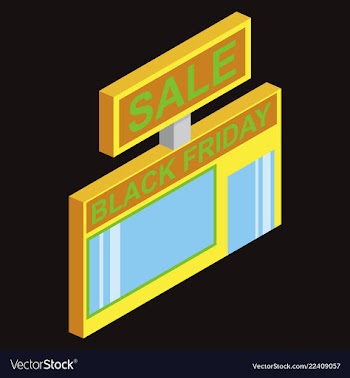 Black friday sale tag offer bannersale clearance vector image