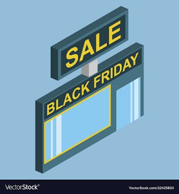 Black friday sale tag offer bannersale clearance vector image