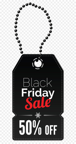 Black Friday Sales Clip art - Black Friday 50% OFF Tag PNG Clipart Image 
