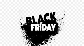 Black Friday Sales Thanksgiving Promotion - Ink background Black Friday elements 