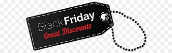 Black Friday Tag Clip art - Black Friday Discount Tag PNG Clipart Image 
