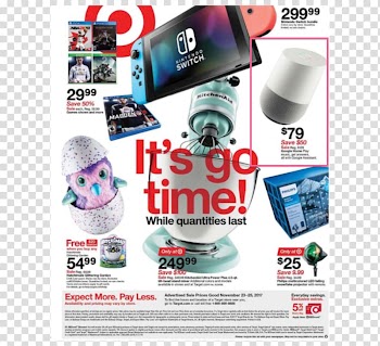 Black Friday Target Corporation Doorbuster Discounts and allowances Advertising, Black Friday Flyer transparent background PNG clipart