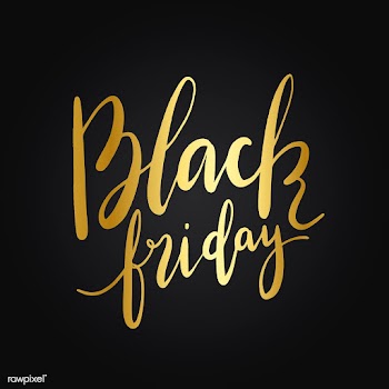 Black Friday typography style vector | Free stock vector - 517868