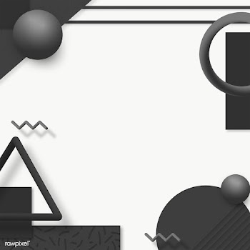 Black geometric Memphis design element | Free  transparent png - 2319925