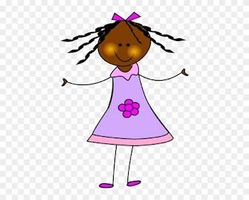 Black Girl Clipart 11 - African American Girl Clipart