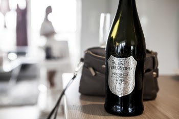 Black Glass Bottle