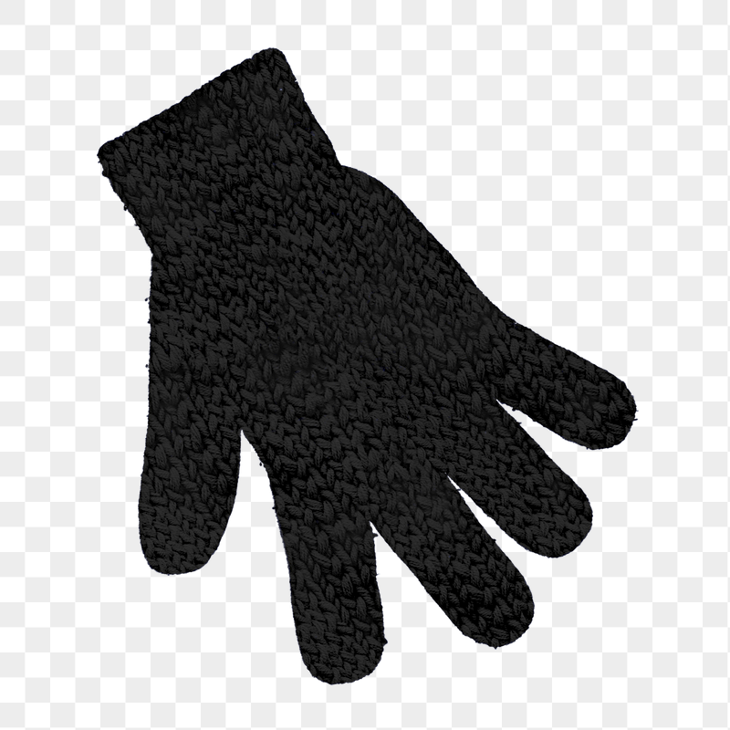 Black gloves png sticker, transparent | Free PNG - rawpixel
