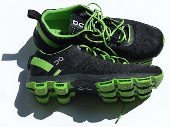 Black Green Sneakers