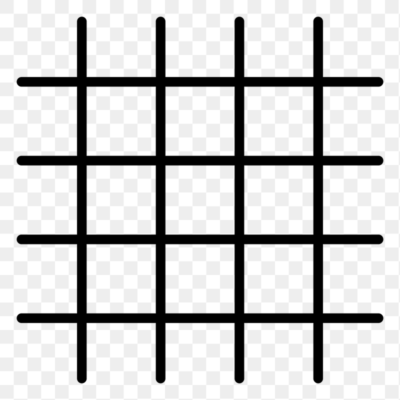 Black grid png sticker, transparent | Free PNG - rawpixel