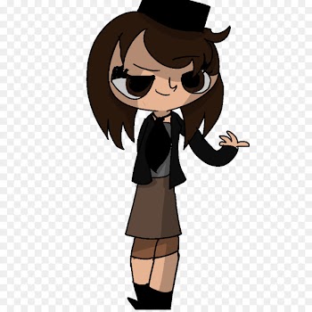 Black Hair, Brown Hair, Character, Cartoon, Animated Cartoon PNG