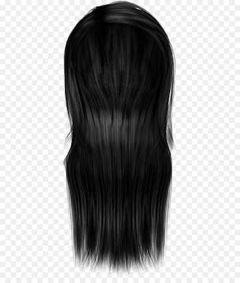 Black hair Hair coloring Long hair Wig - hair 