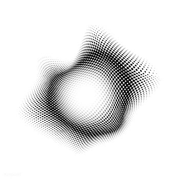 Black halftone badge on white background vect.. | Free stock vector - 542595