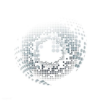 Black halftone badge on white background vect.. | Free stock vector - 542681