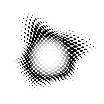 Black halftone badge on white background vect.. | Free stock vector - 542721