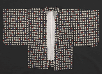 black haori with dots of white, | Free Photo - rawpixel