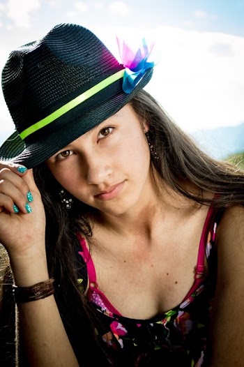 Black Hat and Balck Dress