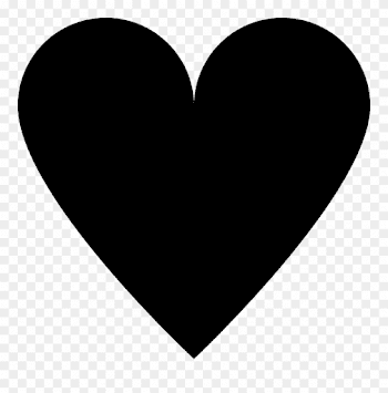 Black Heart Clipart Image - Black Heart Png Transparent Png ...