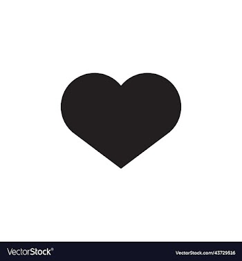 black heart filled icon