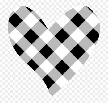 Black Heart Heart Black And White Heart Clipart Clip - Black And White Heart Clipart Png