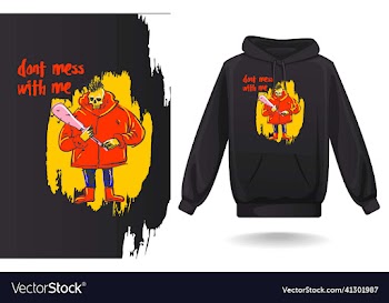 black hoodies design mockup template