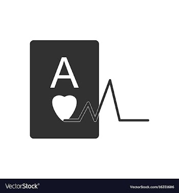 Black icon on white background ace of hearts vector image