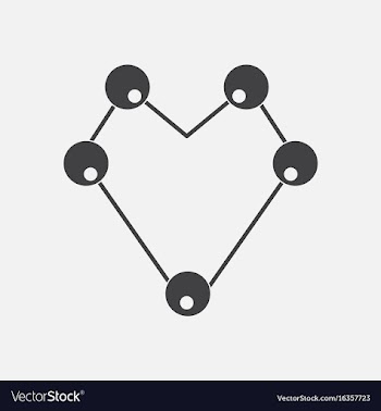 Black icon on white background atom scheme vector image