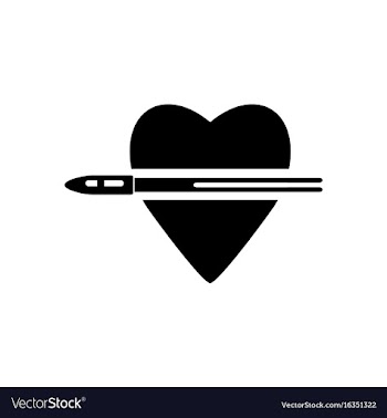 Black icon on white background bullet wounded the vector image
