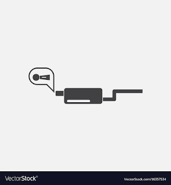 Black icon on white background car exhaust pipe vector image