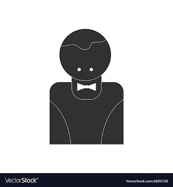 Black icon on white background casino delar vector image
