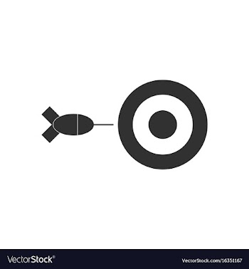 Black icon on white background children darts vector image