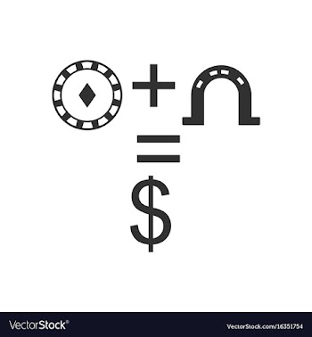Black icon on white background chip horseshoe vector image