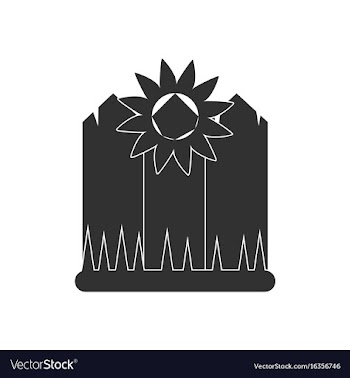 Black icon on white background fence and vector image