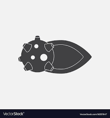 Black icon on white background flying satellite vector image
