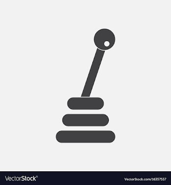 Black icon on white background gear box vector image