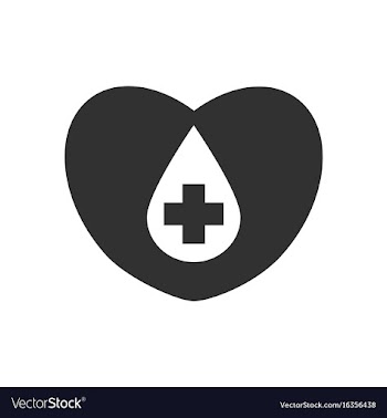Black icon on white background heart with a cross vector image