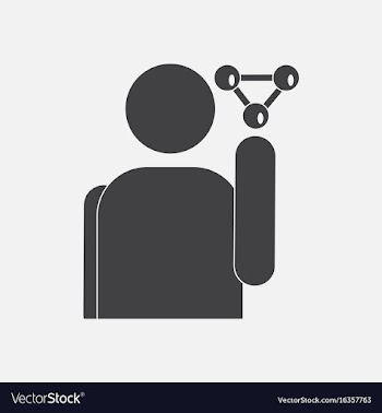Black icon on white background man silhouette and vector image