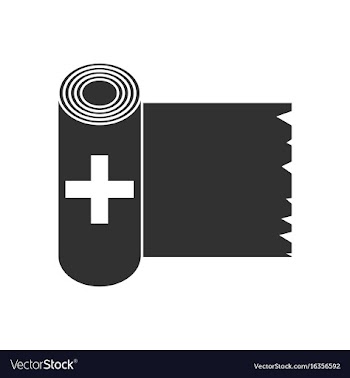 Black icon on white background medicine napkins vector image