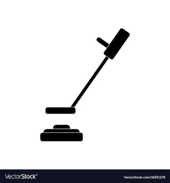 Black icon on white background military mine vector image