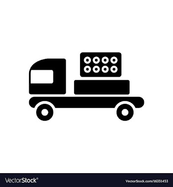 Black icon on white background military rocket vector image