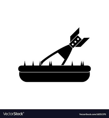Black icon on white background military shell in vector image