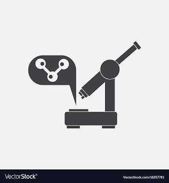 Black icon on white background molecules and vector image